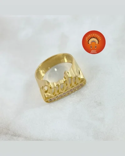 ANILLO NOMBRE 3D